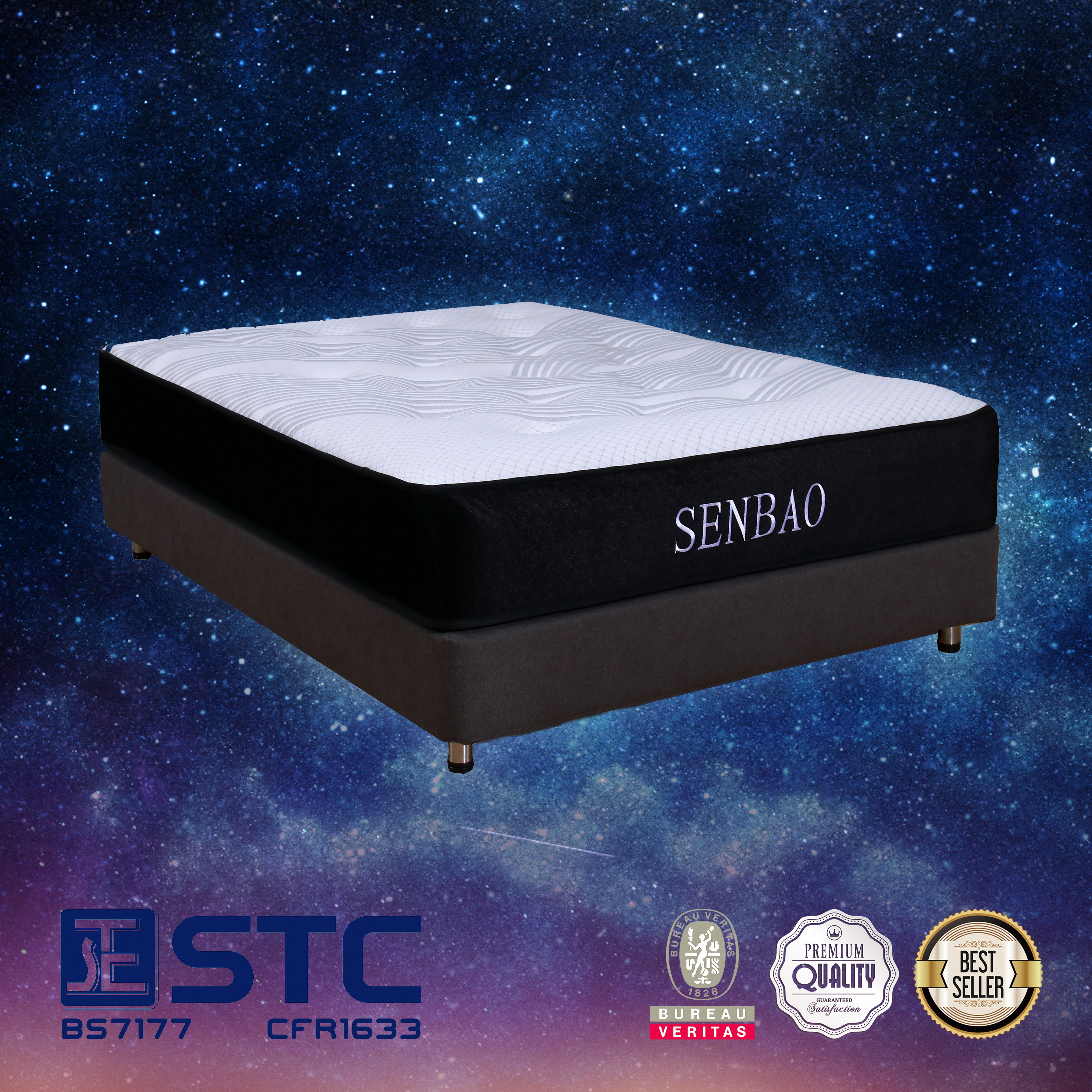 12-Inch Hybrid Super Soft Foam & Inner Pocket Spring Mattress