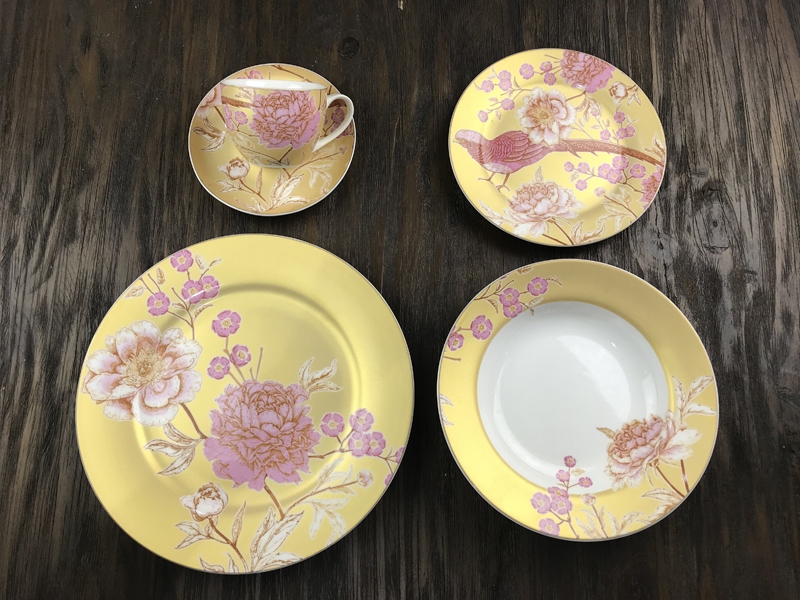 New Bone China Dinner Set
