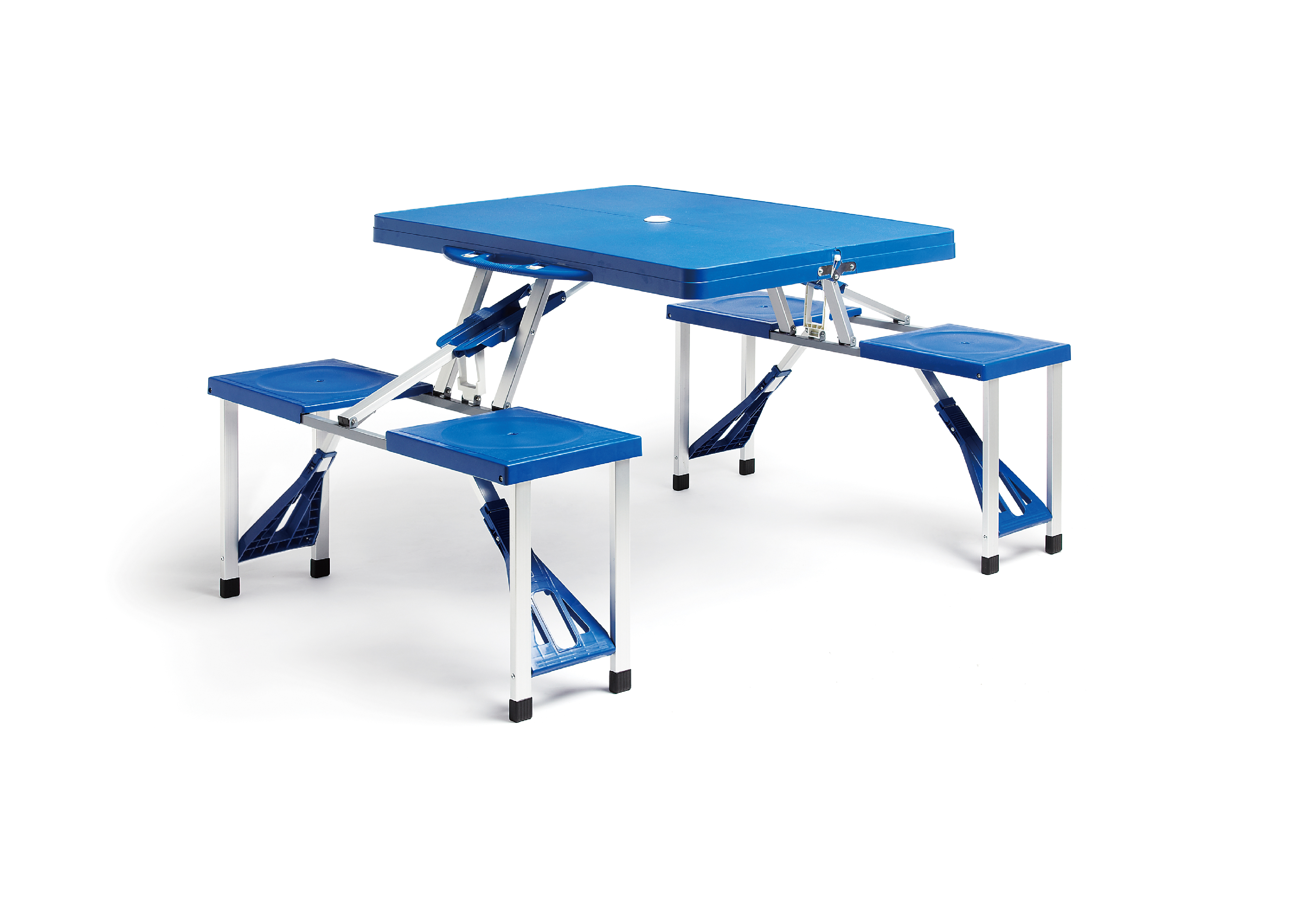 folding picnic table and chair set