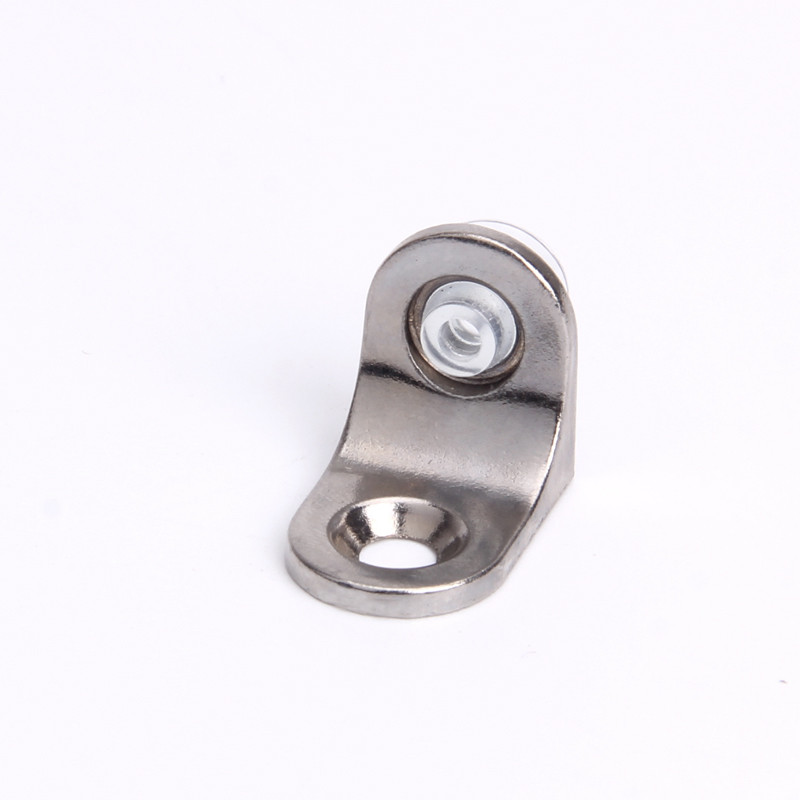 Glass shelf support