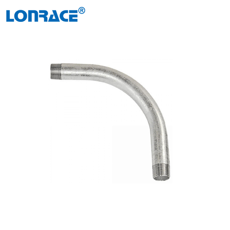 IMC conduit elbow zinc plated with thread