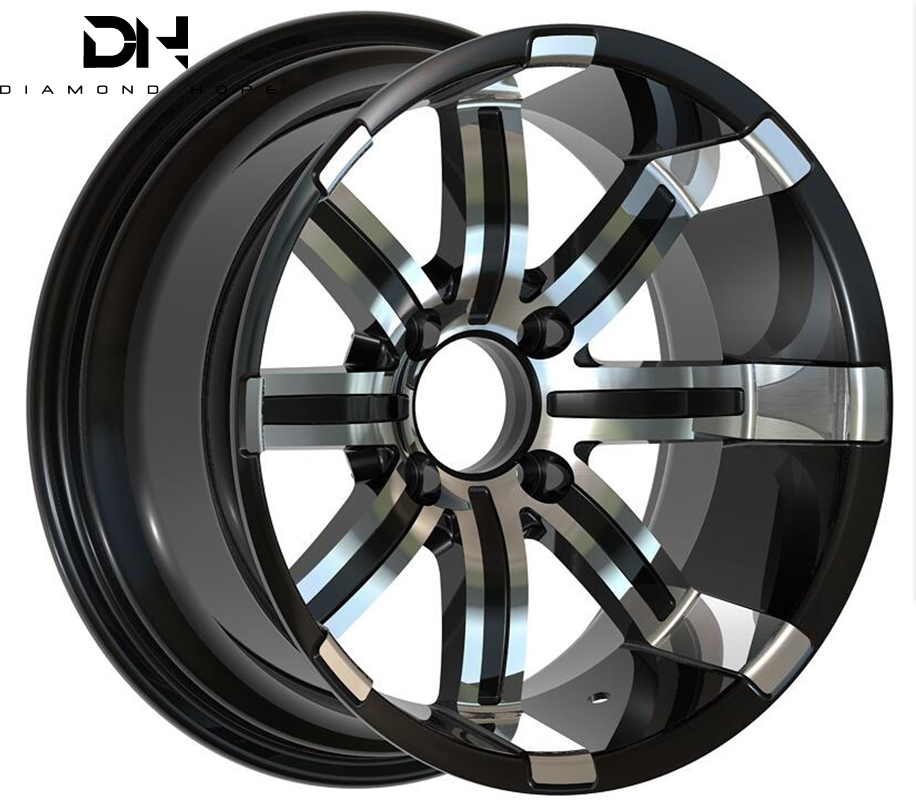 14 inch ATV wheel aluminium alloy golf car wheel rims