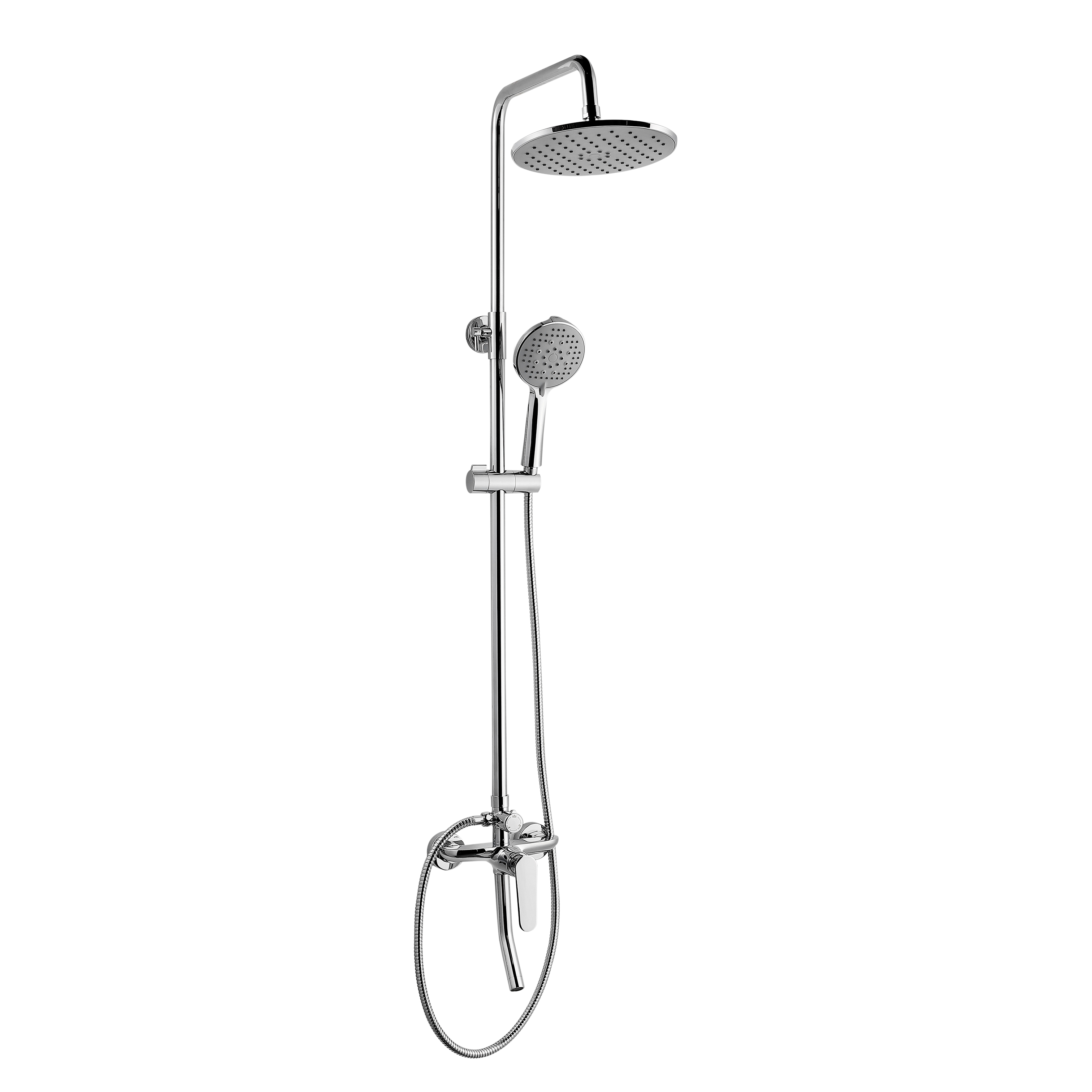 Thermostatic shower column