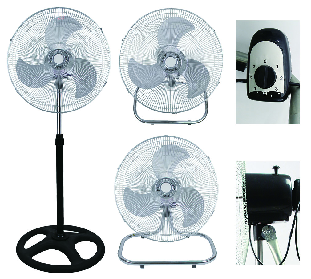 18 inch stand fan three in one