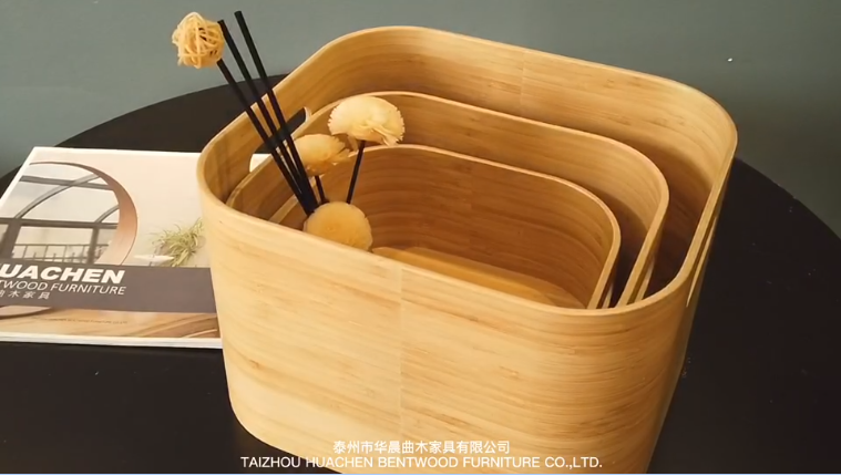 Wholesale 3 Piece Set Wooden Storage Box Organizer Case