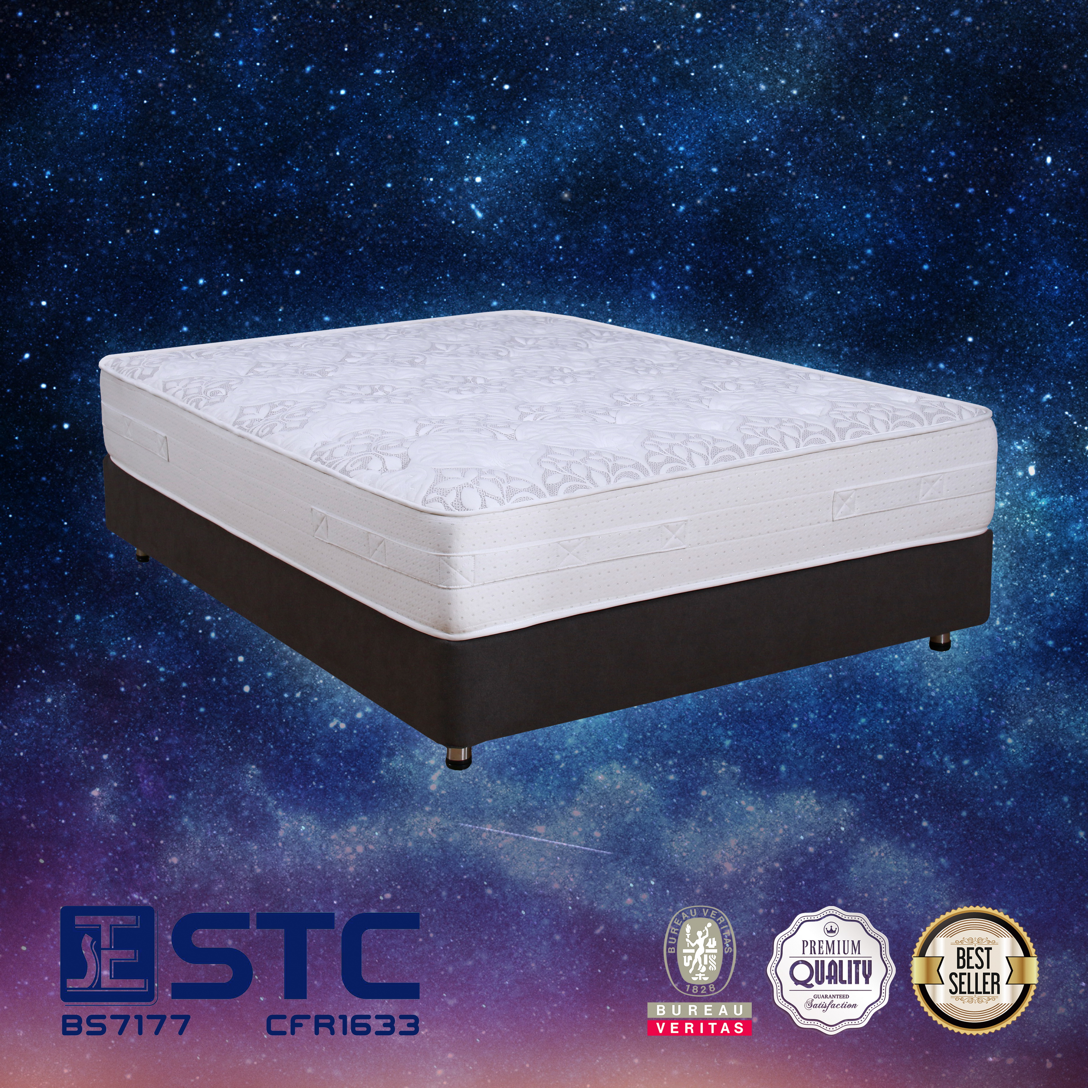 12-Inch Hybrid Latex Foam & Foam Box Inner Pocket Spring Mattress