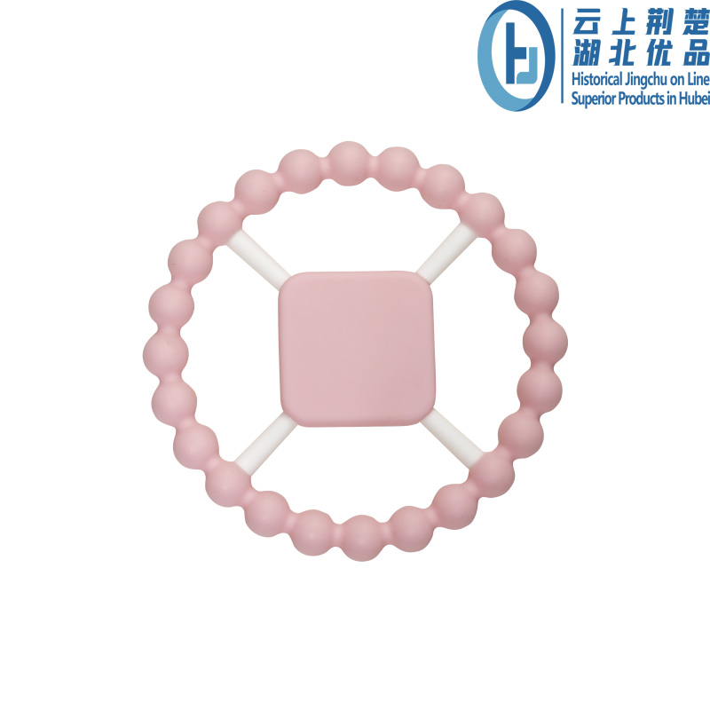 Sunflower silicone baby teethers safe baby teething toys
