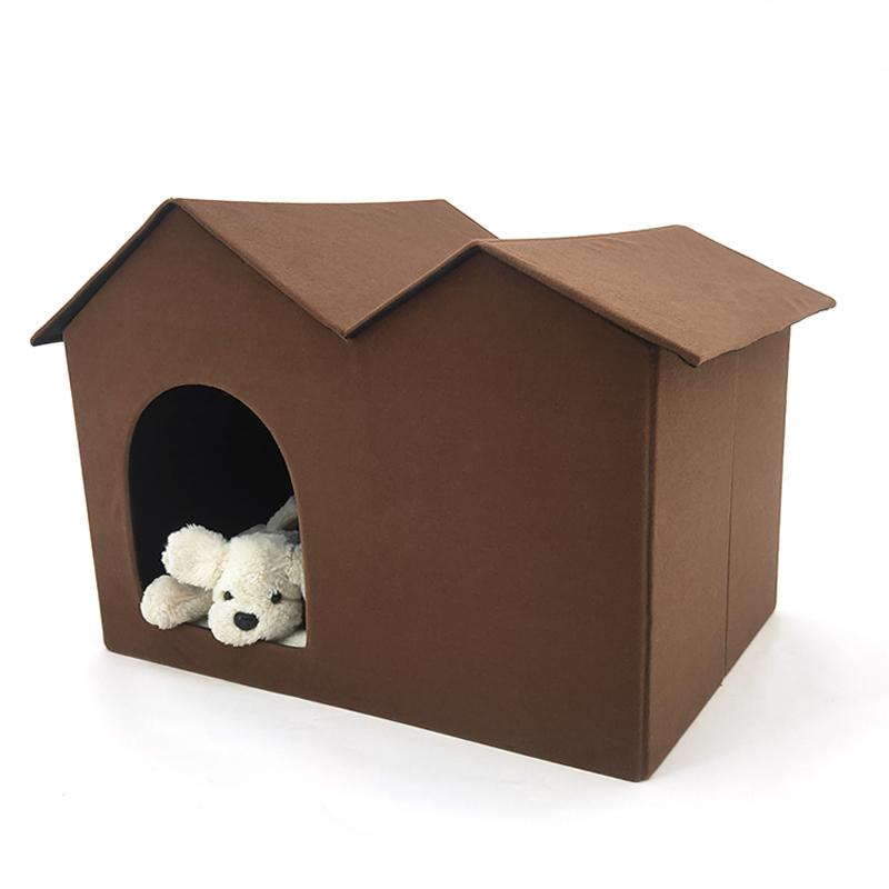 HStex creative enclosed foldable pet house