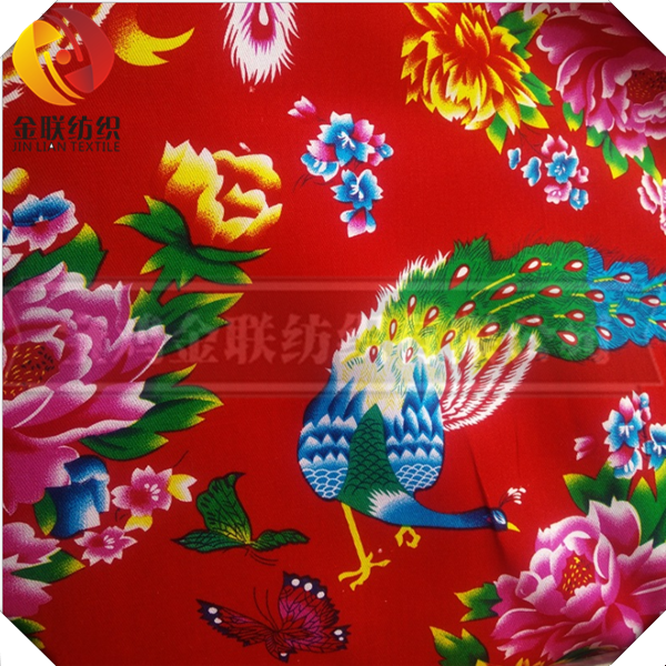 TC printed shirting fabric CVC 60/40 32*32 130*70 150cm