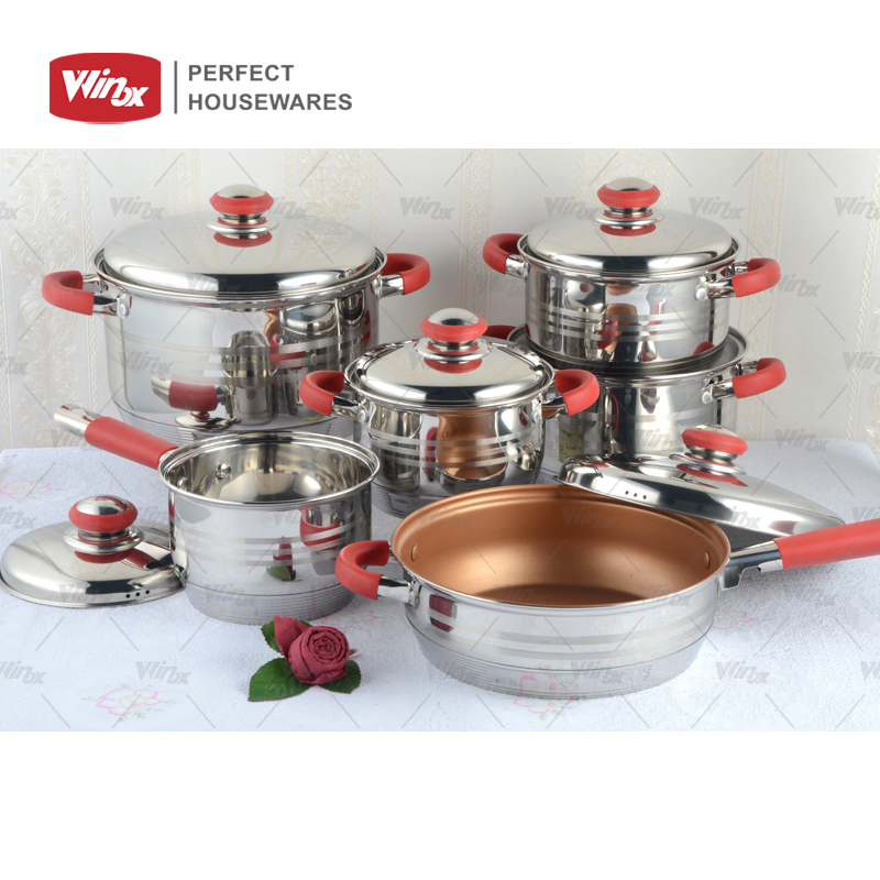 PHW 12PCS Cookware set, Cooking pot