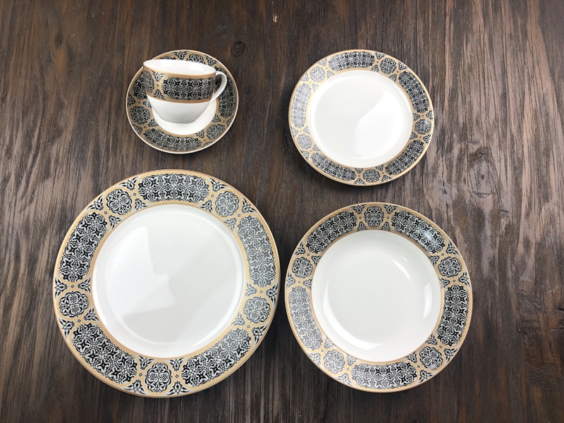 New Bone China Dinner Set