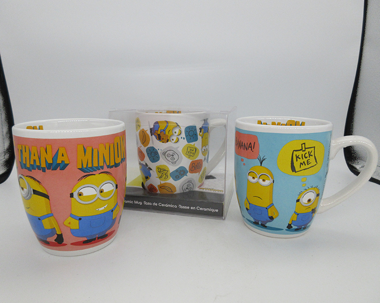 12 OZ DRUM MUG with pvc packing