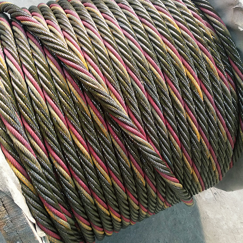 Ungalvanized steel wire rope