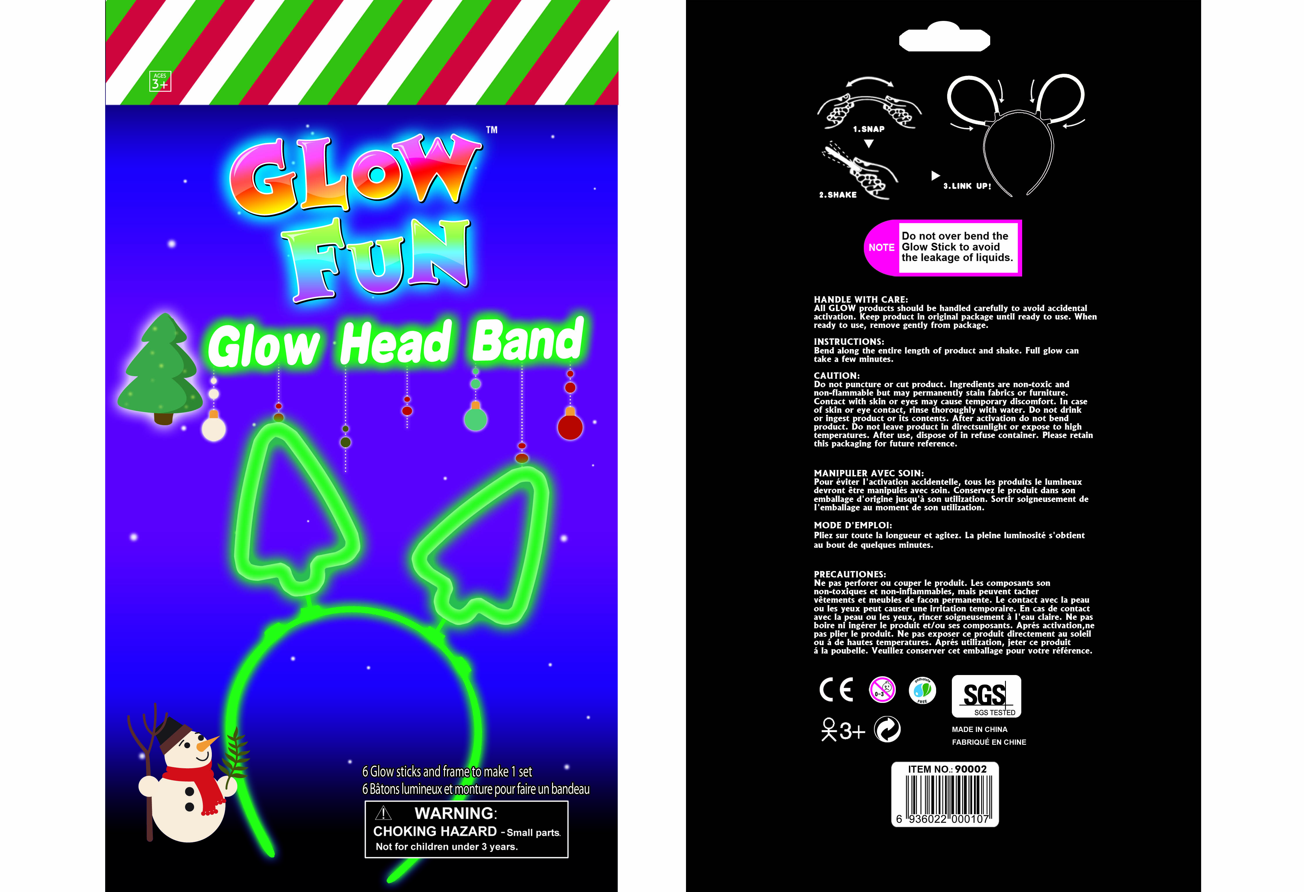 Christmas Tree Head Band
