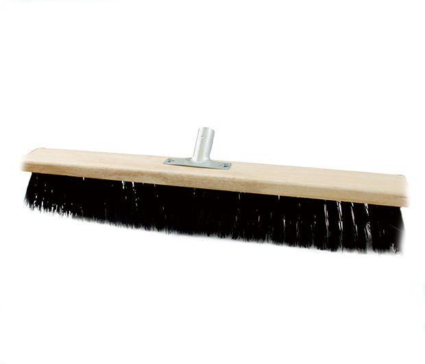 Wooden Block Push Broom