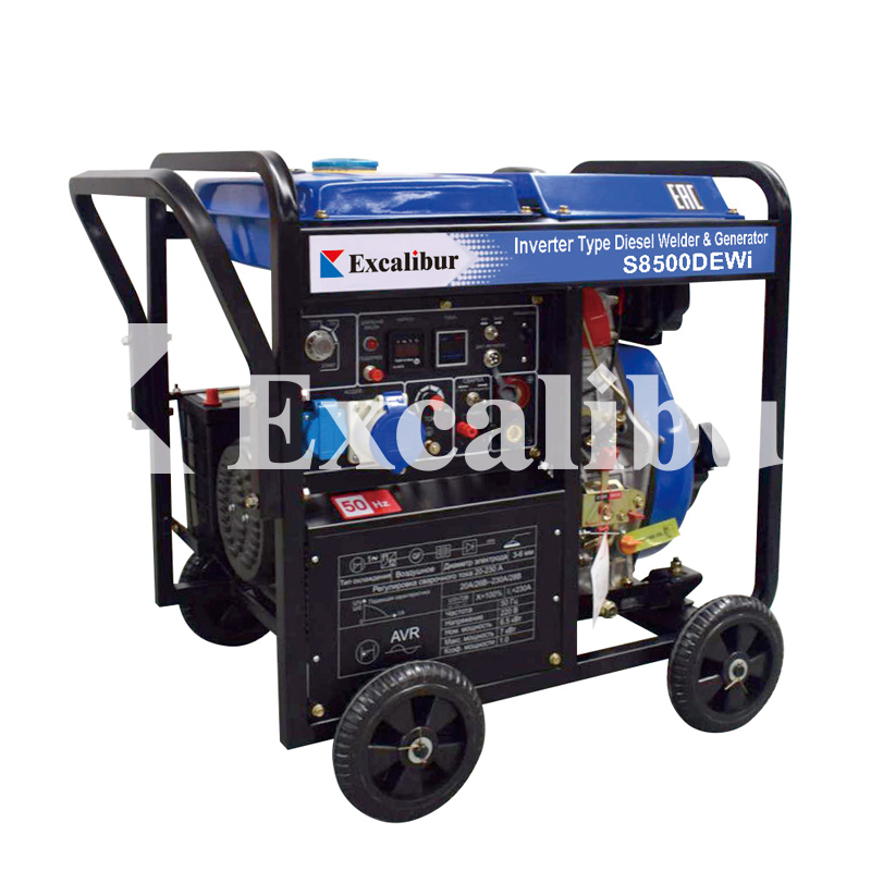 Inverter type diesel welder& generator