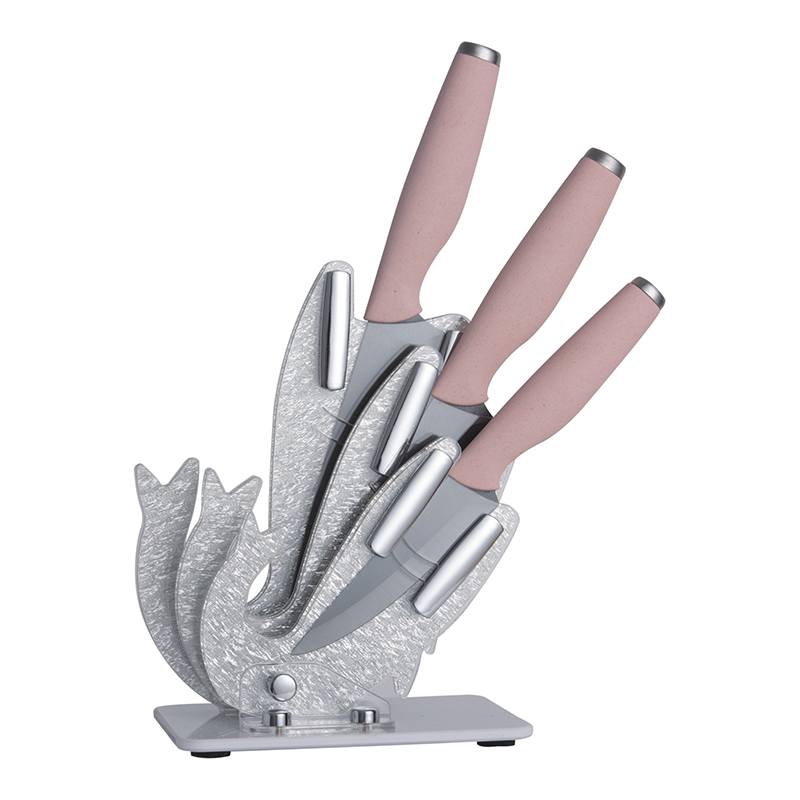 Ceramic knife block set