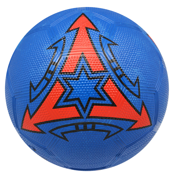 Middle East Popular football size 3 4 5 rubber football factory