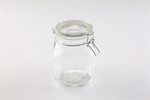 1.0l Sodalime Glass Clip Lid Jar