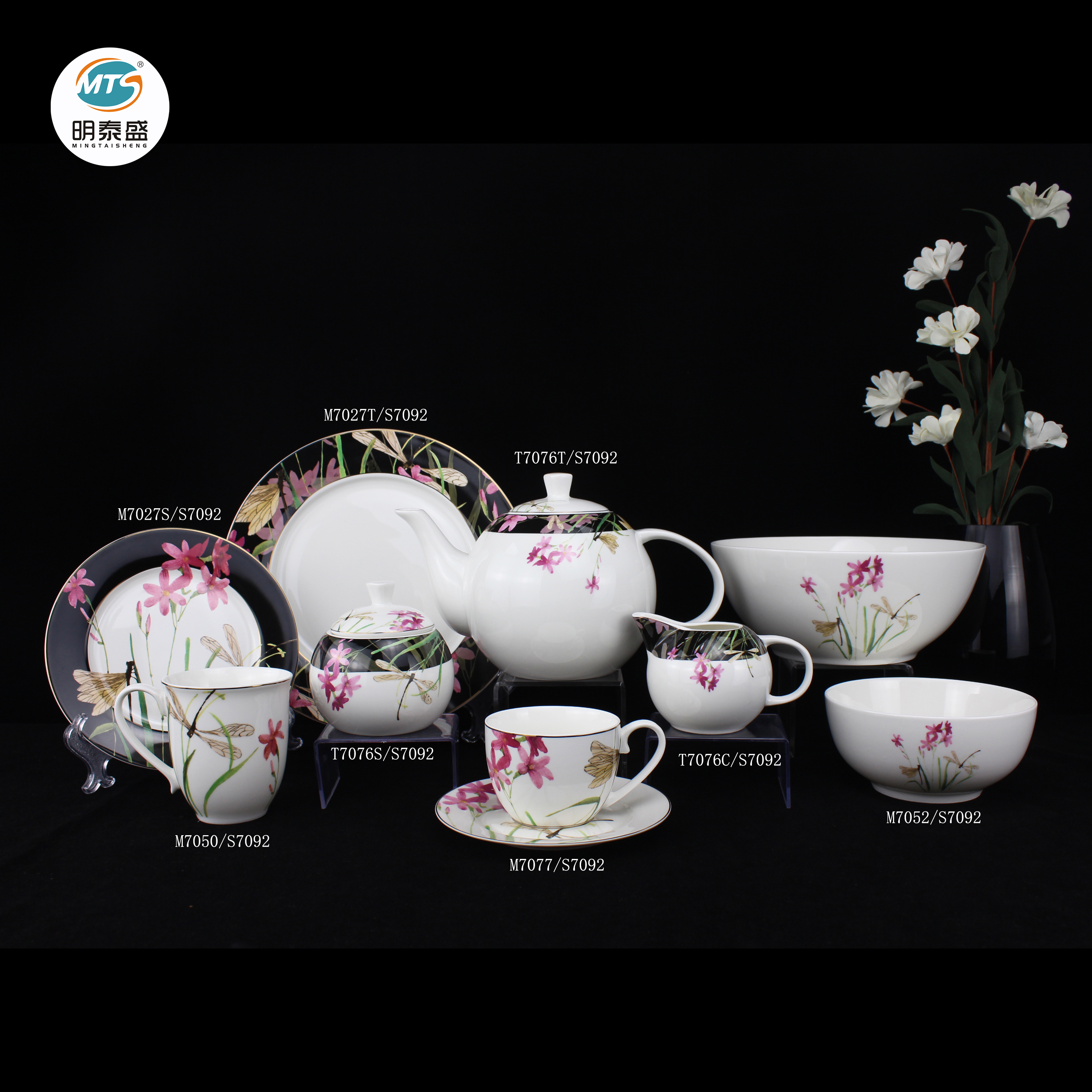 Ceramic tea set