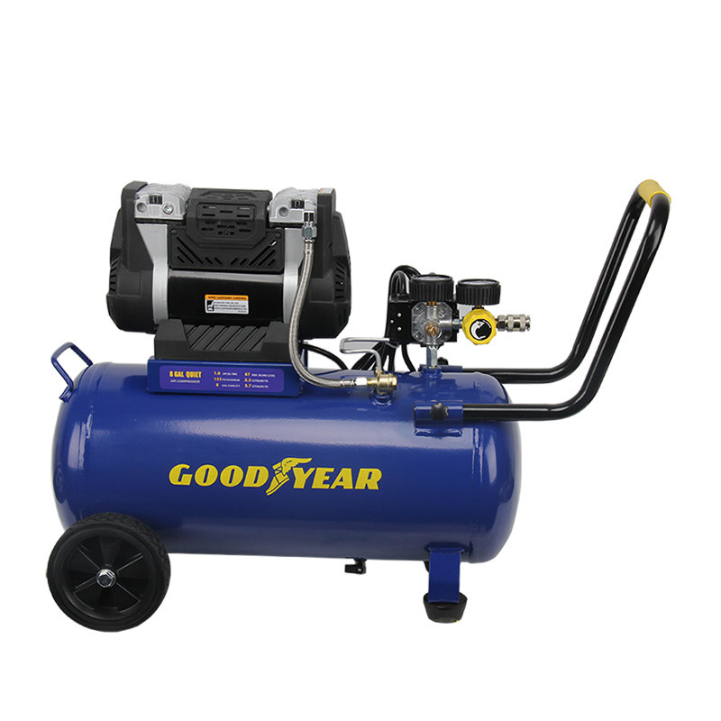 1hp 8gal Silent Air Compressor
