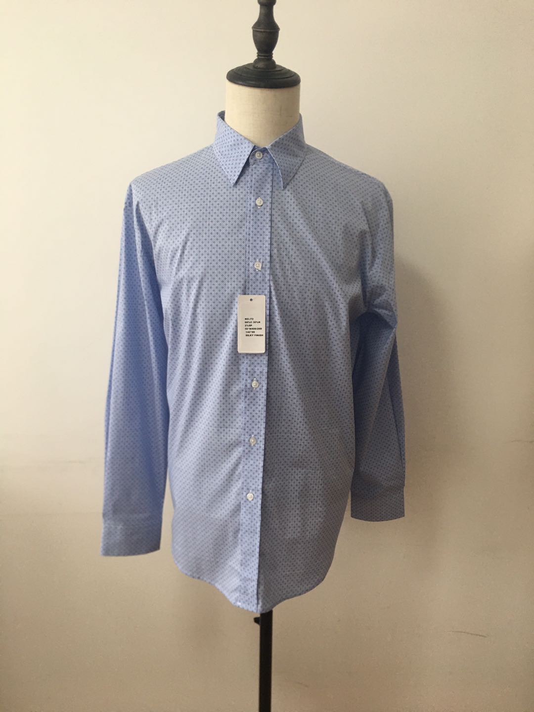 Mens woven shirt, casual printed shirt,