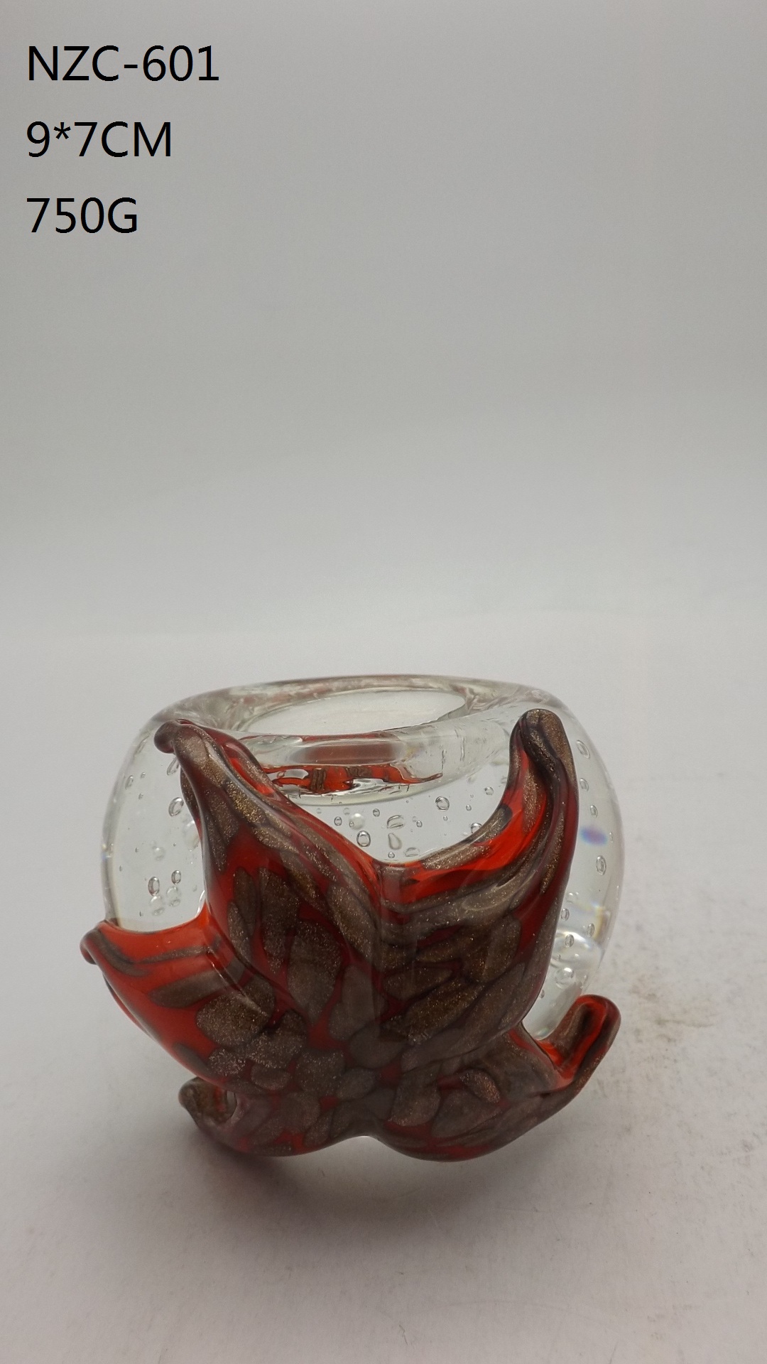 Glass Candleholder