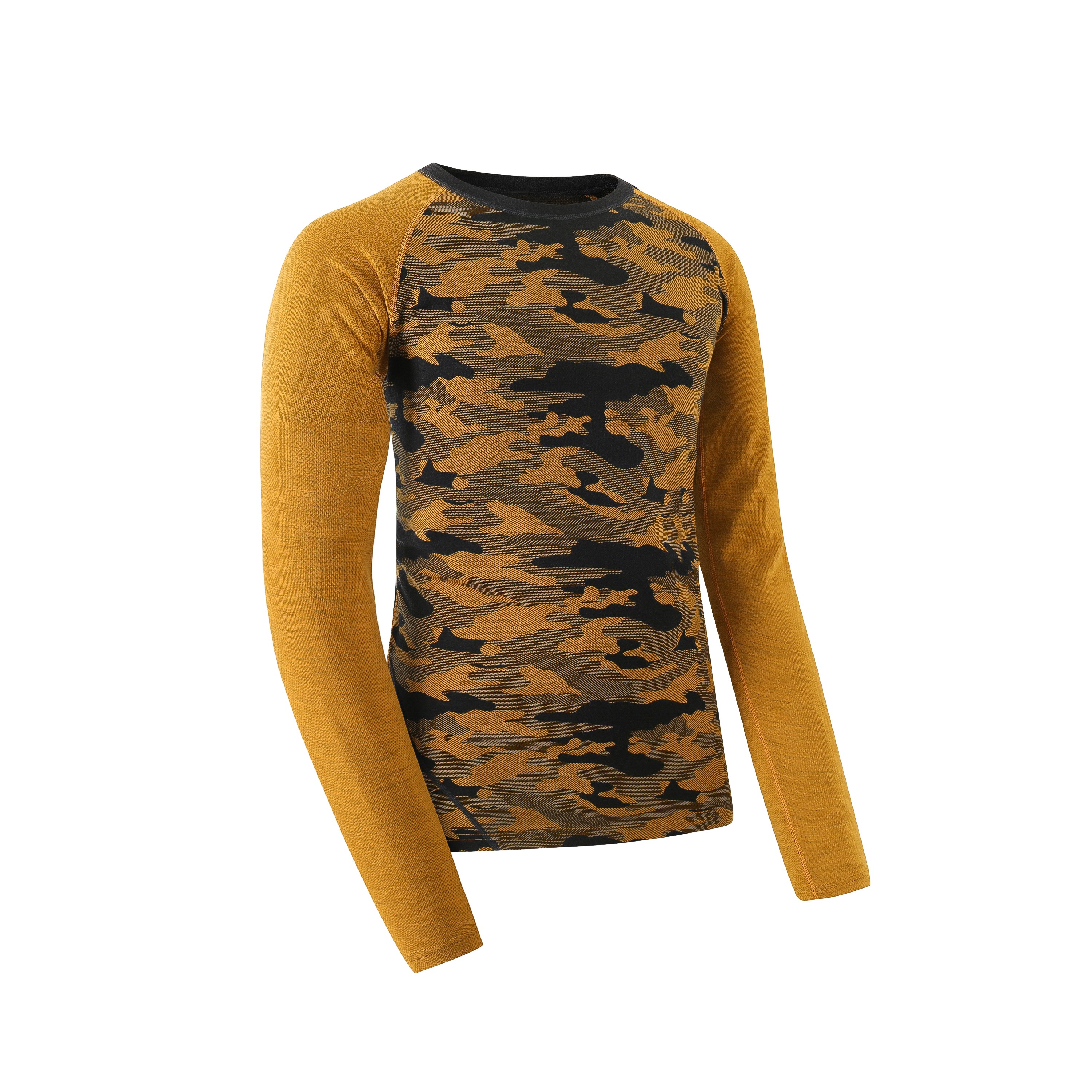 Merino wool Men round neck Top / wool / merino