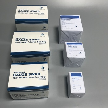 Sterile and Non-sterile gauze swab
