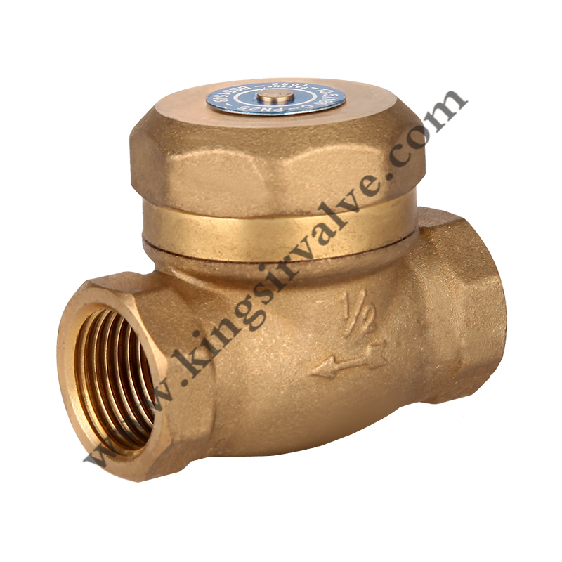 Tee Male Brass Check Valve