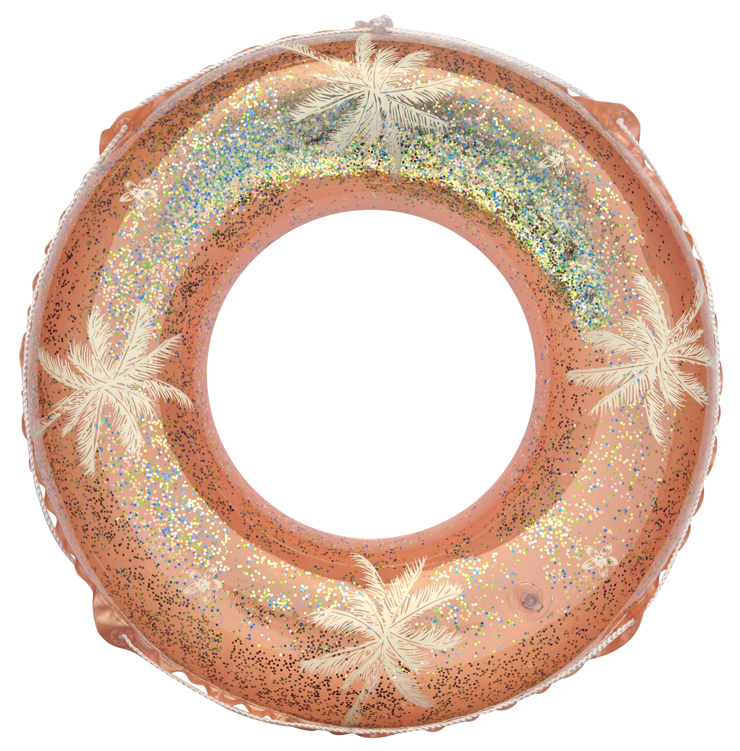 80cm Swim Ring With Glitter