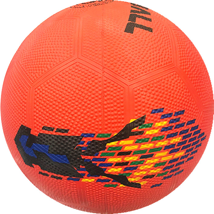 Cheap sporting goods OEM promotional size 5 size 4 size 3 rubber soccer ball/rubber football