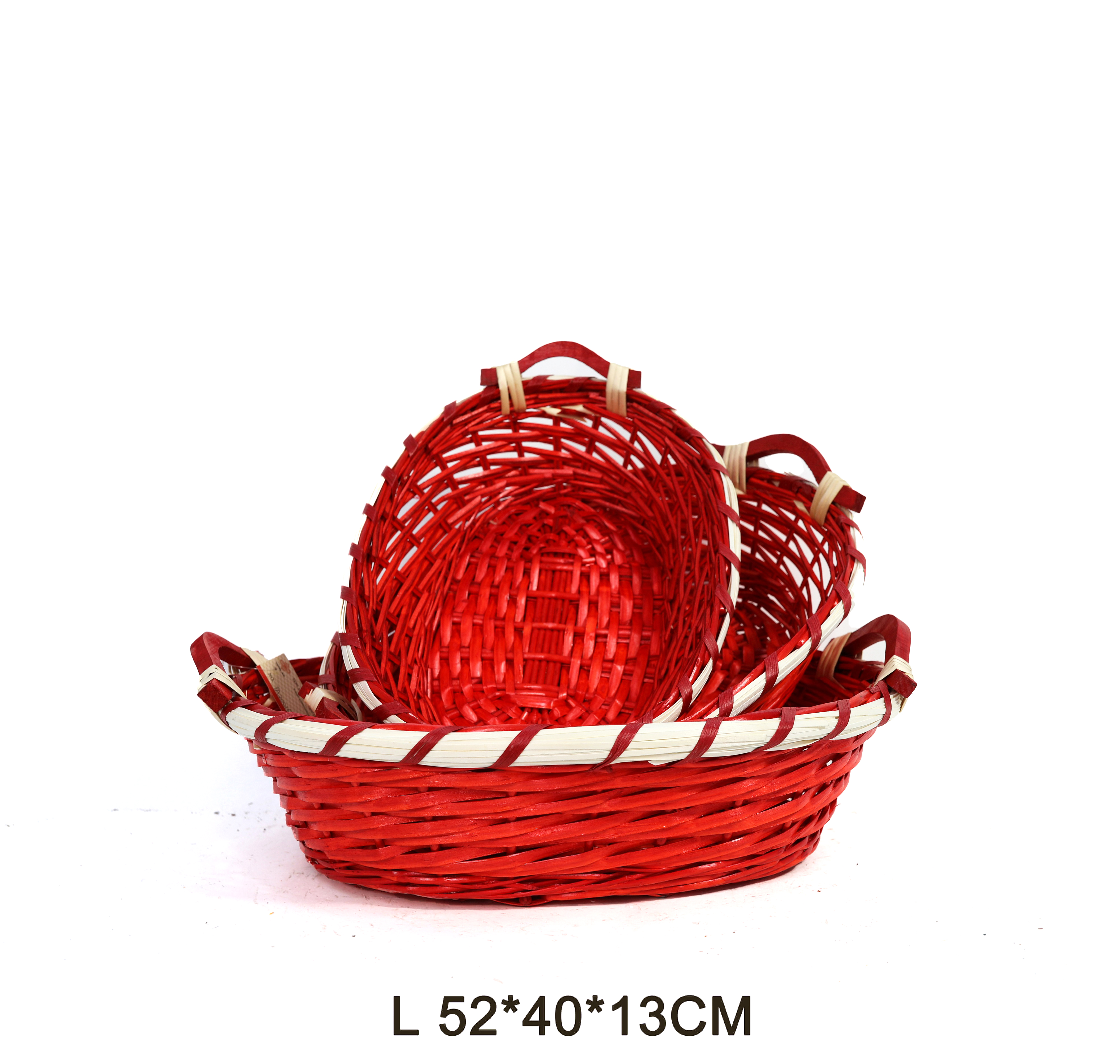 Wicker Hampers Display Bread Christmas Gift Basket Hamper Display basket