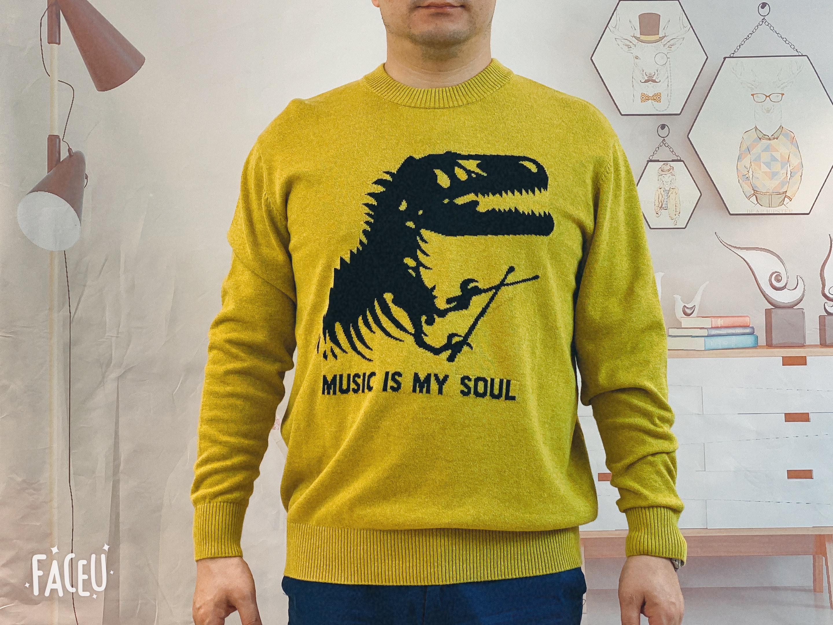 AW new fashion Men's jmuper in 100%cotton