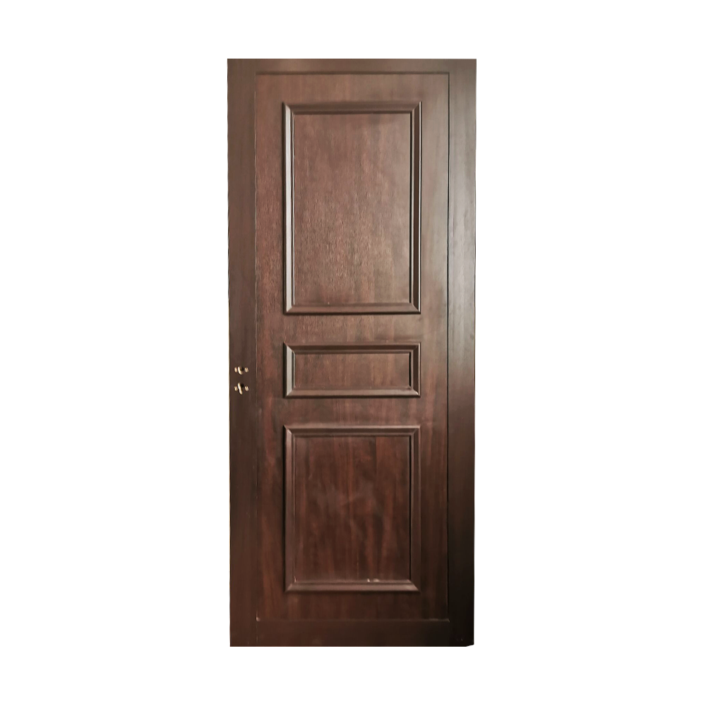 Interior big size and big outside mold waterproof,fireproof pvc laminuate construction contractor doors