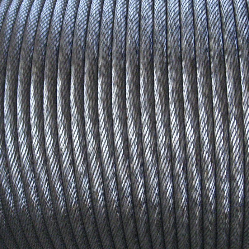No-rotating steel wire rope