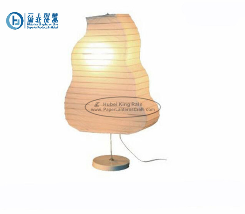Floor Standing Paper Floor Lanterns , Large White Paper Lanterns