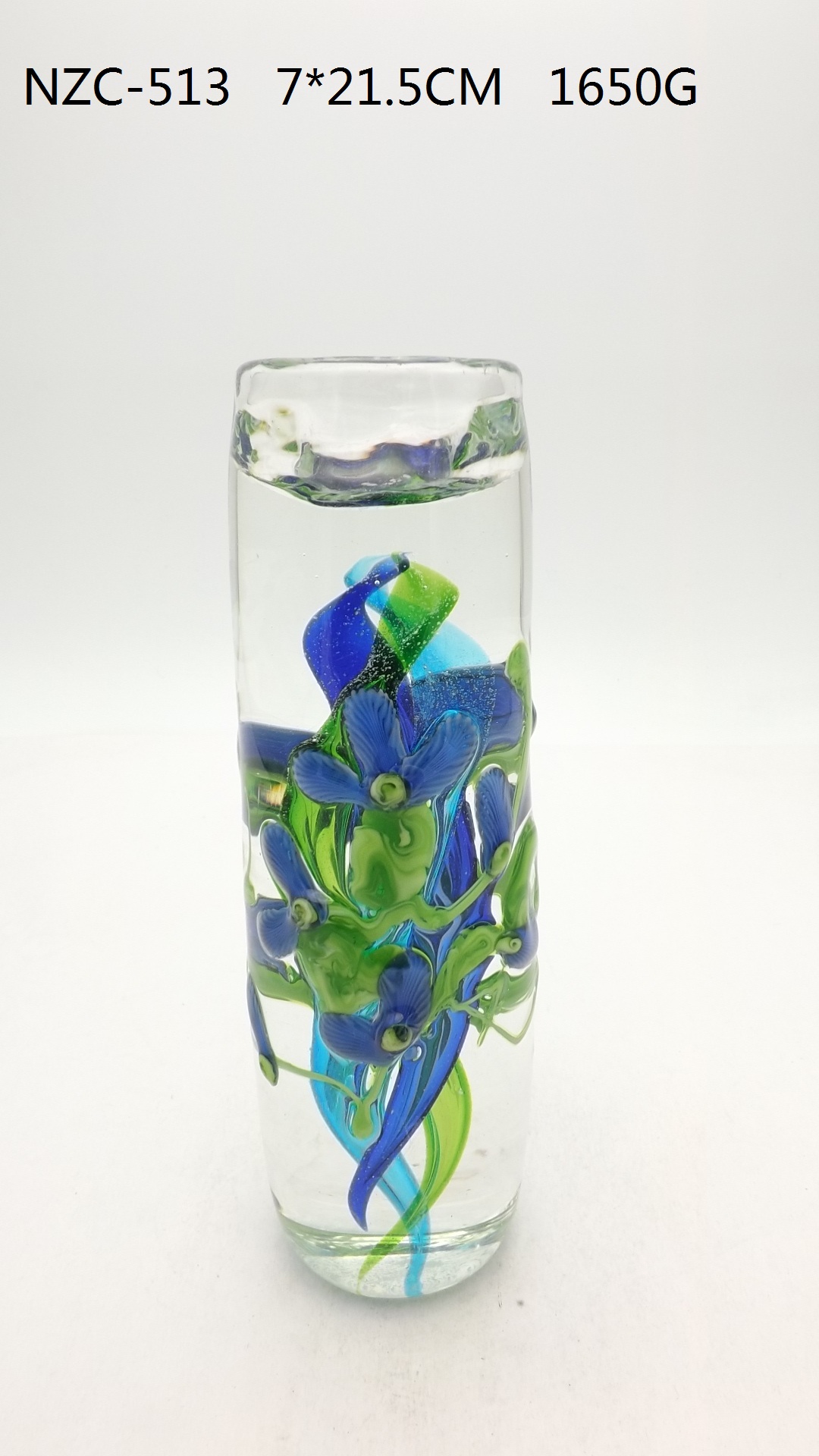 Glass Candleholder
