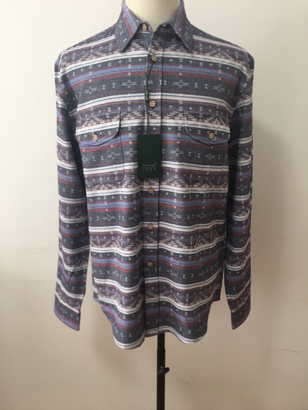 mens shirt,woven shirt, leisure jacquard shirt