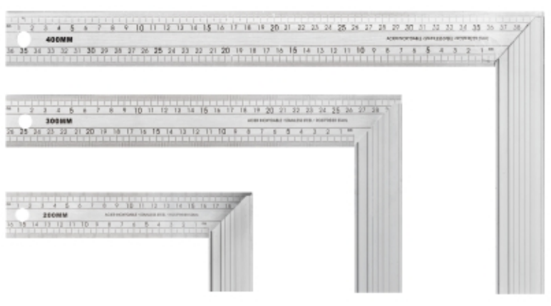 aluminum handle try square
