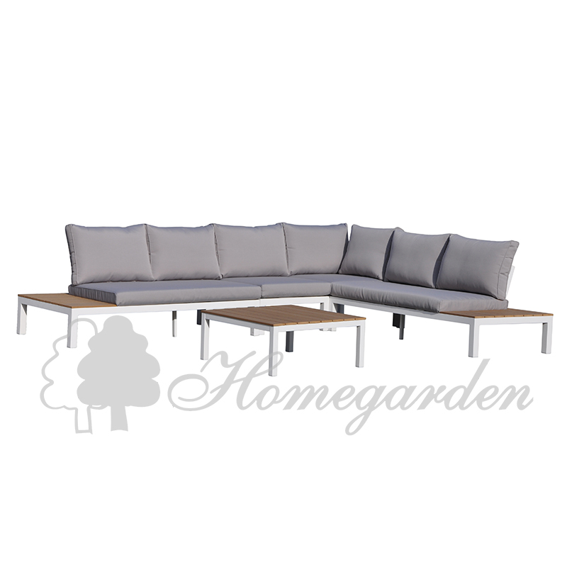 La Vida Eucalyptus wood sofa set of 4pcs