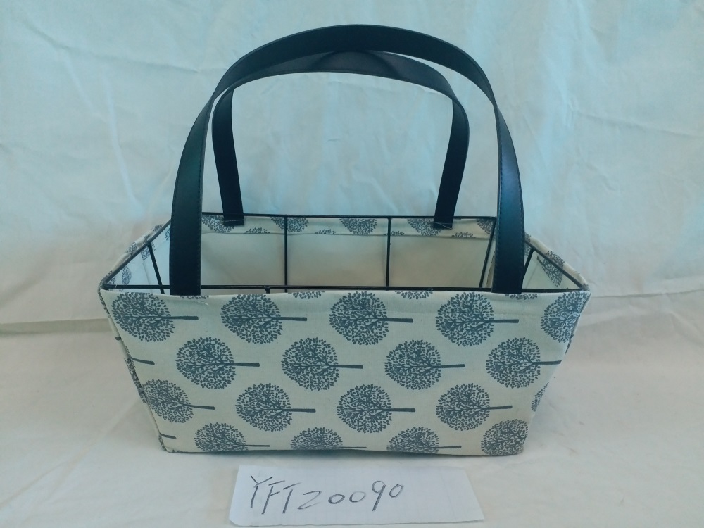 Gushi Yufeng fabric Basket toy storage basket with handles