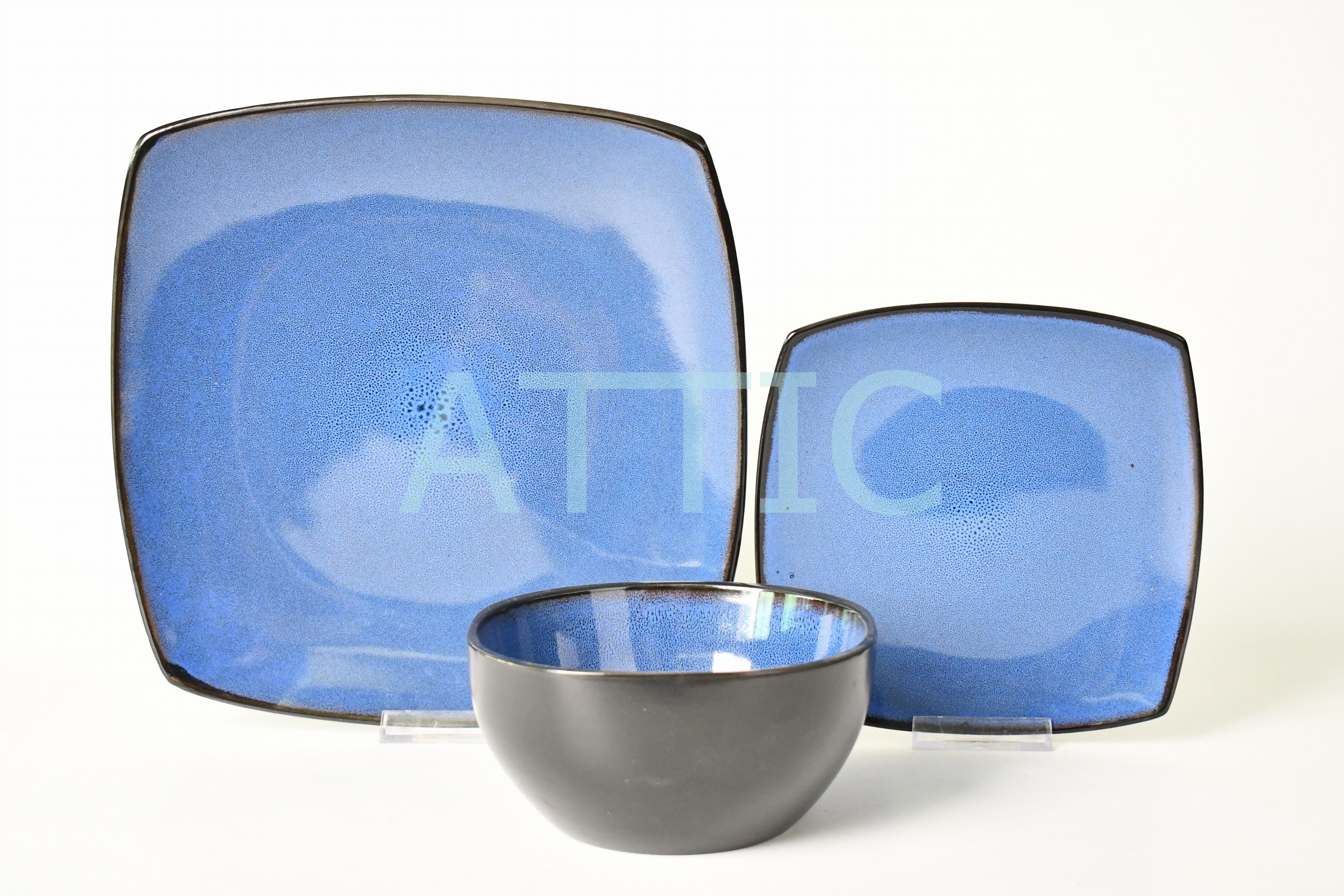 stoneware square dinner sets,square plates