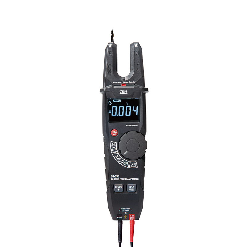 Non-contact true effective value open clamp meter