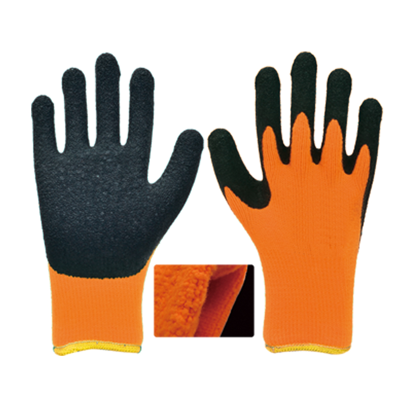 LATEX Coated Gloves - terry line