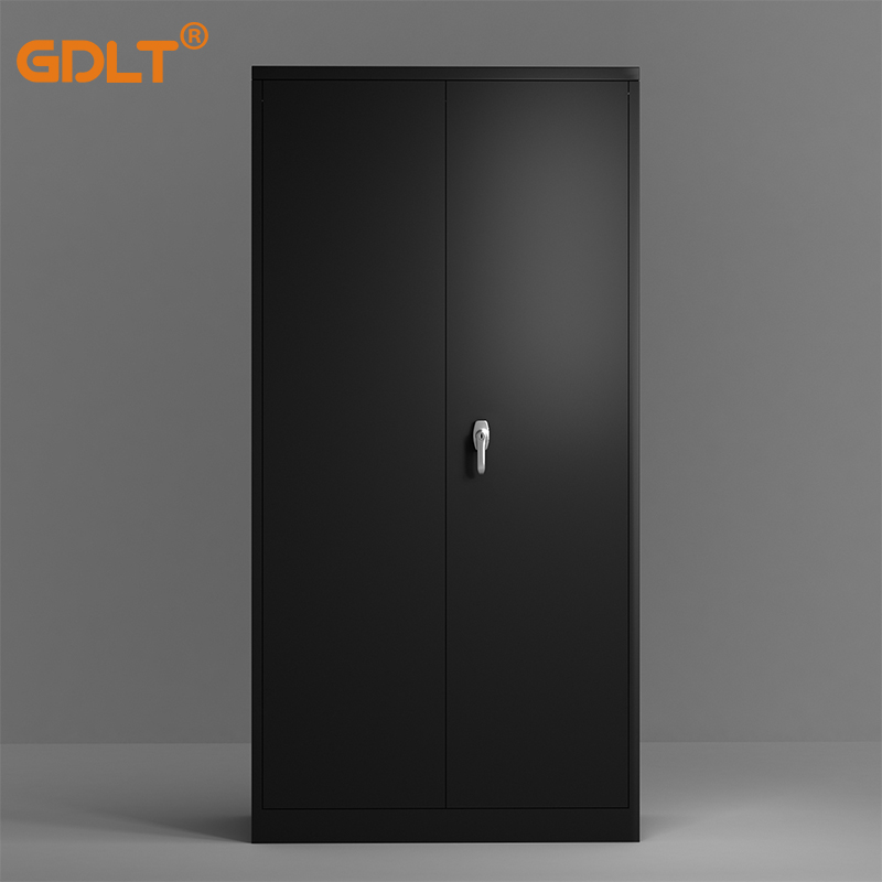 Black Swing door File cabinet