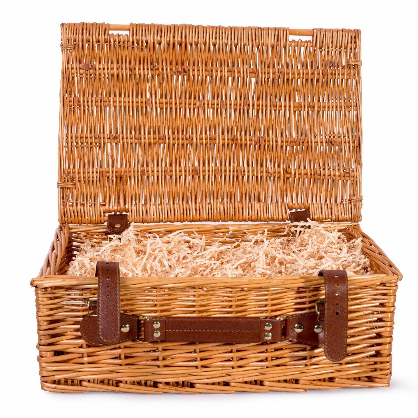 Various Colors Wicker Picnic Hamper Christmas Gift Hampers Shop Retail Display