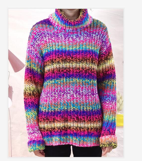 Ladies' turtleneck pullover