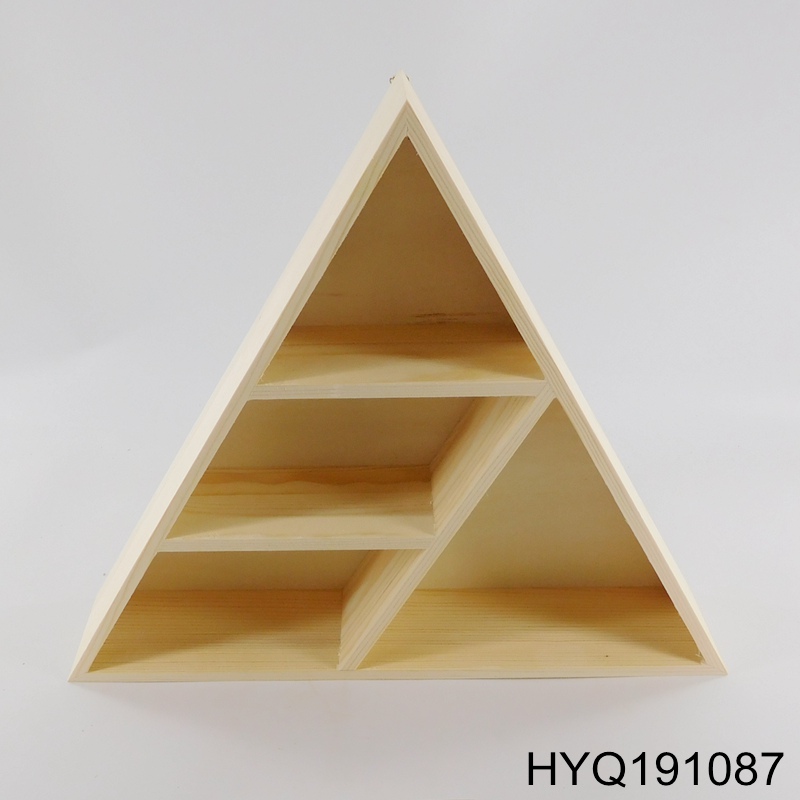 Wood wall Decoration Rack