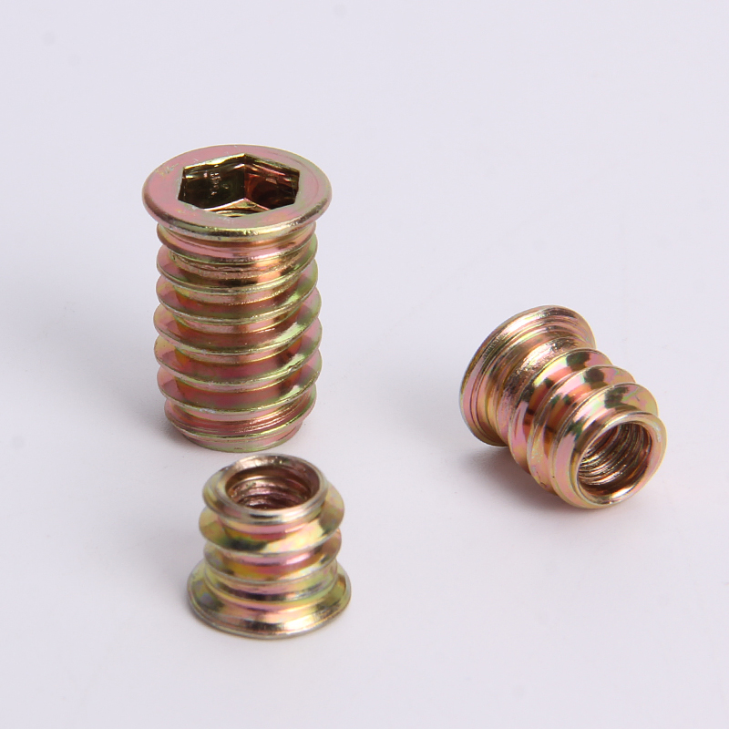 Iron nut with teeth